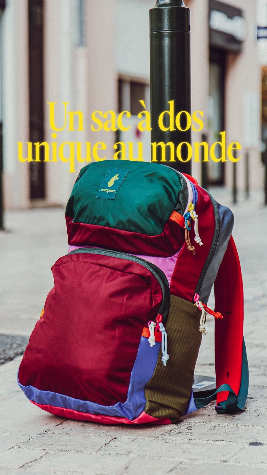 Ce sac est unique au monde. Littéralement. 🌈